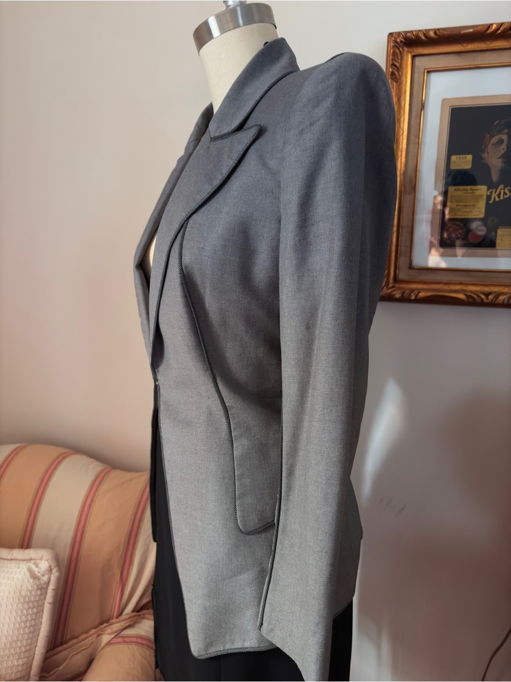 🥀 Authentic Alexander McQueen tailored blazer, Made in Italy, size IT 46 🥀 - Picture 14 of 14